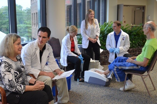 Bone Density screening at 2013 LMH Annual Health Fair