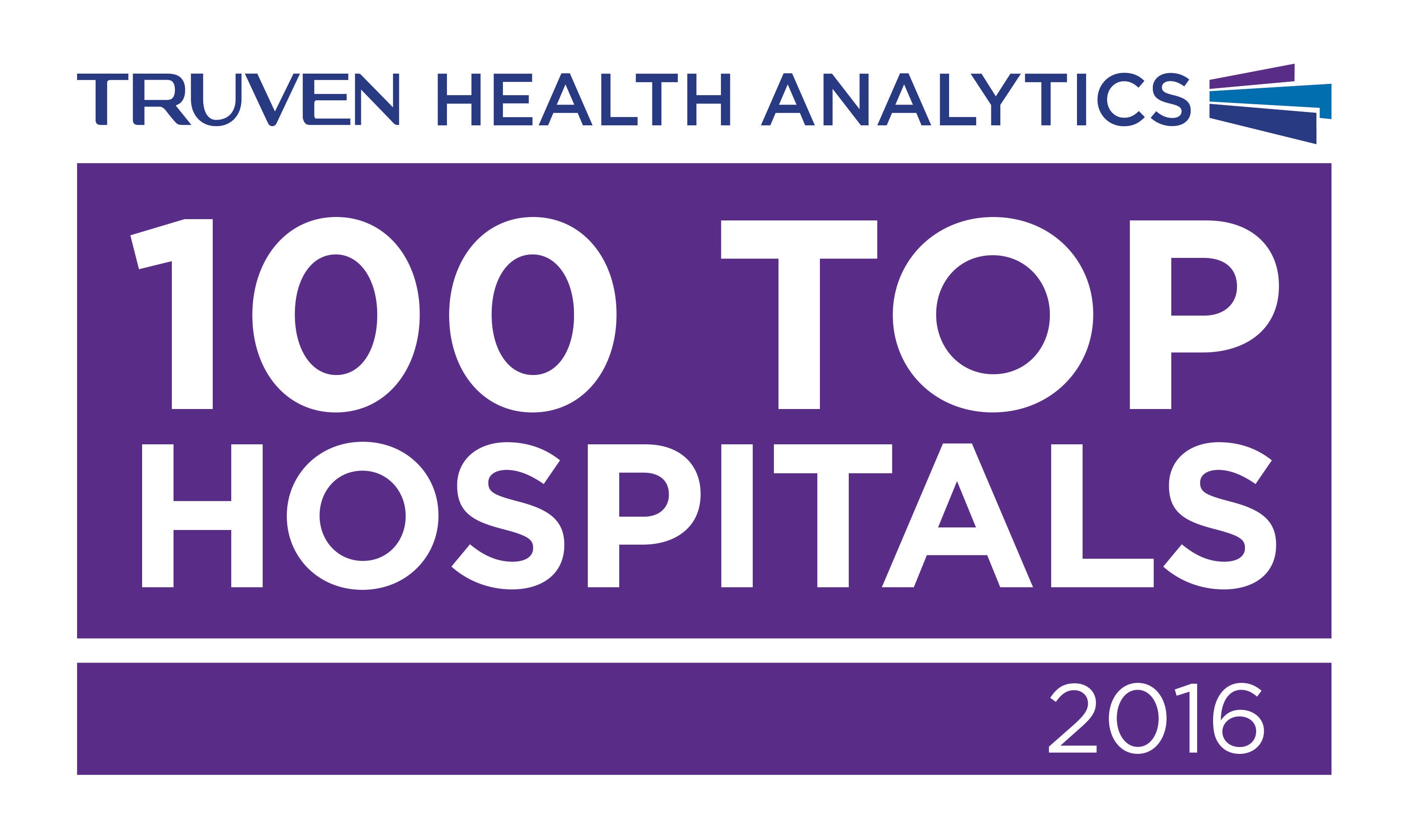 Truven 100 Top Hospital 2016 logo