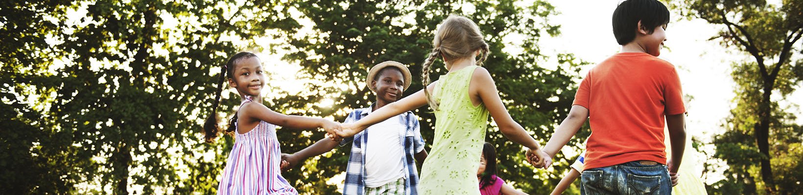 Photo of children playing outside