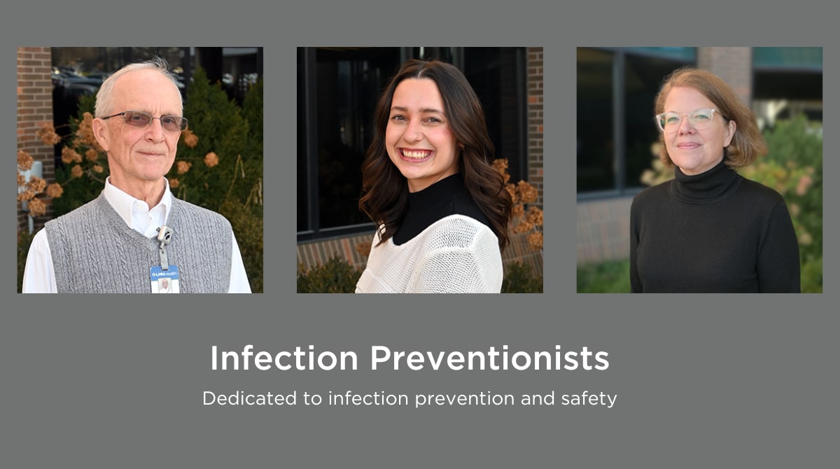 Infection Prevention team at LMH Health