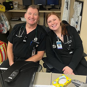 Dr. Paul Loney and Dr. Adelle McMahon